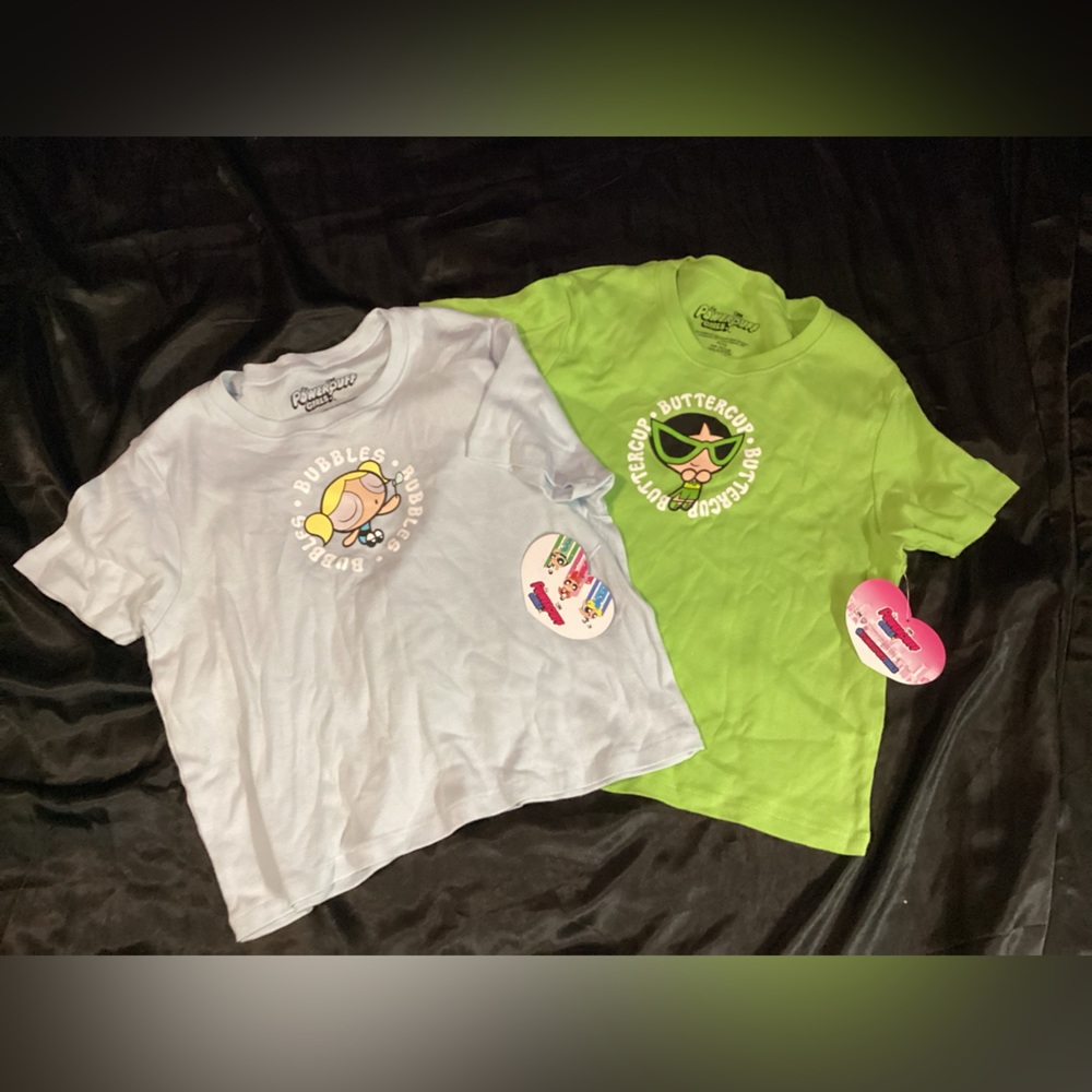 Bubbles and buttercup crop top
